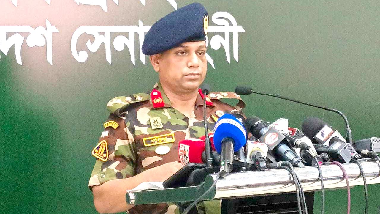 দেশের নিরাপত্তা বিঘ্নিত হয় এমন কোনো কাজে সম্পৃক্ত হবে না সেনাবাহিনী