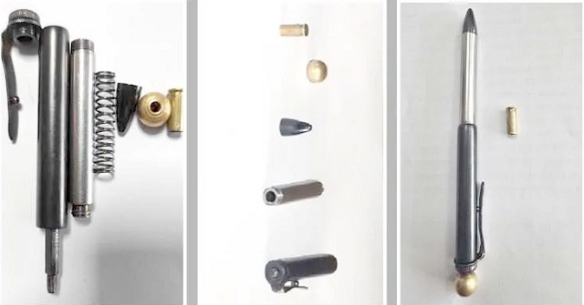 কলমের মতো দেখতে প্রাণঘাতী অস্ত্র ‘পেন গান’