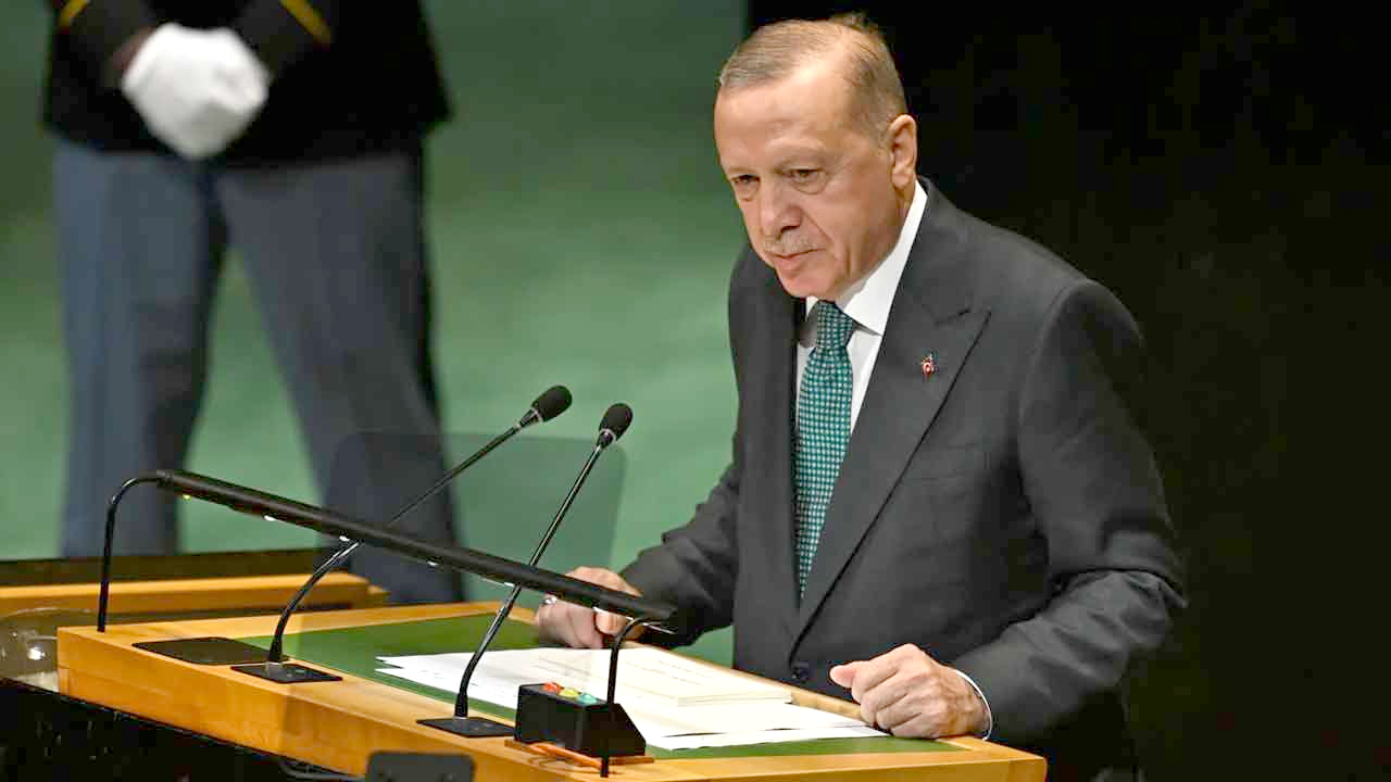 গাজায় যুদ্ধ নয়, চলছে গণহত্যা: জাতিসংঘে এরদোয়ান