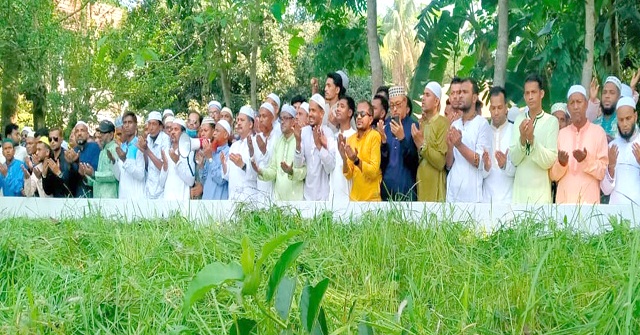৫ বছর পর নিজ এলাকায় ঈদের নামাজ আদায় করলেন বিএনপি নেতা স্বপন