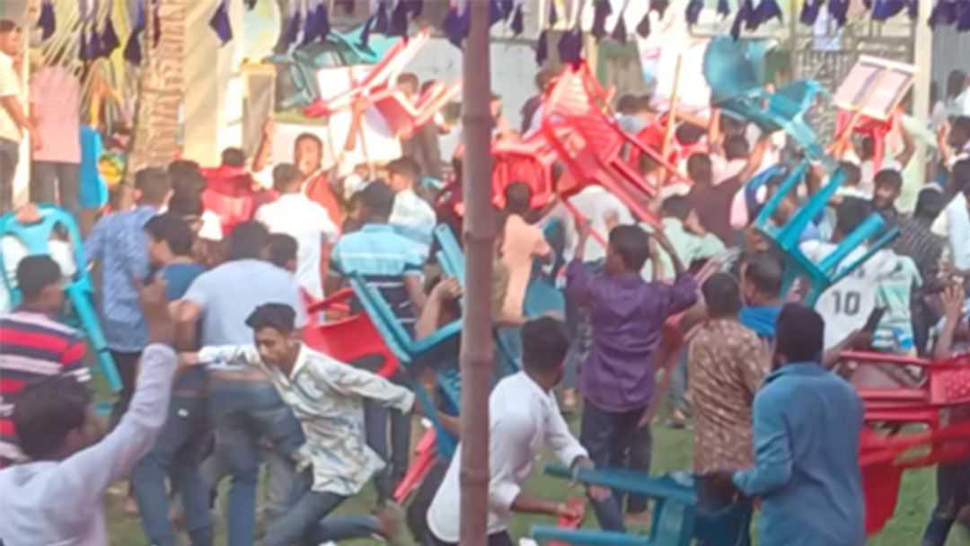 তজুমদ্দিনে বিএনপির দুই গ্রুপের সংঘর্ষ, আহত ২২
