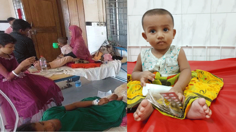 চরফ্যাশনে স্যালাইন সংকট, বেশি দামে বিক্রি ফার্মেসিতে