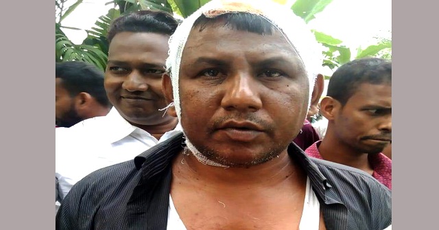 নলছিটিতে সাবেক ইউপি চেয়ারম্যানকে কুপিয়ে জখম 