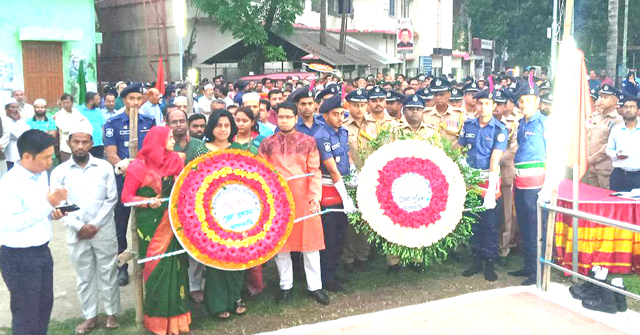 ঝালকাঠিতে স্বাধীনতা ও জাতীয় দিবসে বর্ণাঢ্য আয়োজন