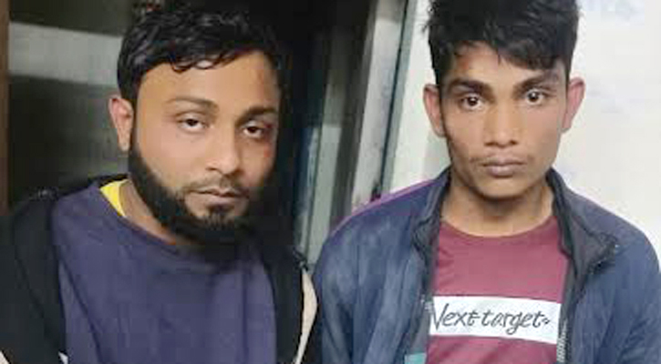 উজিরপুরে ডাকাতি করে পালিয়ে যাওয়ার সময় আটক ২