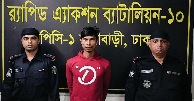 মুলাদীর রুবেল হত্যা মামলার আসামি ঢাকায় গ্রেপ্তার