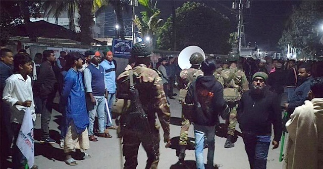 বাউফলে বিএনপি-জামায়াতের দফায় দফায় সংঘর্ষ, আহত ৪০