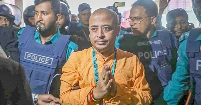 বাংলাদেশ শাখা দায় না নিলেও চিন্ময়কে সমর্থনের ঘোষণা মূল ইসকনের