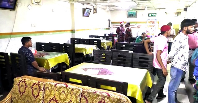 বরিশালে অগ্নি নির্বাপণ সার্টিফিকেট না থাকায় রেস্তোরাঁ বন্ধ