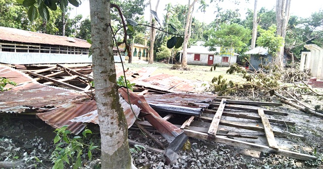 ঝালকাঠি জেলায় ক্ষতির পরিমাণ ১১৫ কোটি ৩৪ লাখ ৭০০ টাকা
