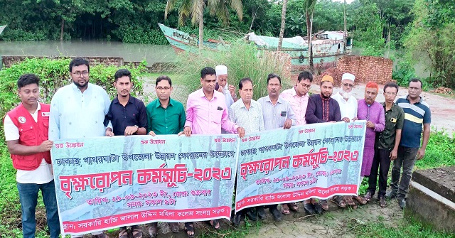 পরিবেশ সুরক্ষায় সড়কের পাশে ১০ হাজার তালের বীজ রোপন