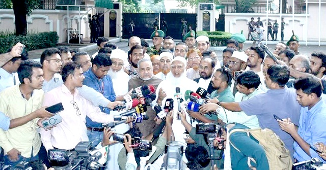 প্রধান উপদেষ্টার সঙ্গে বৈঠক শেষে যা বললেন জামায়াত আমির