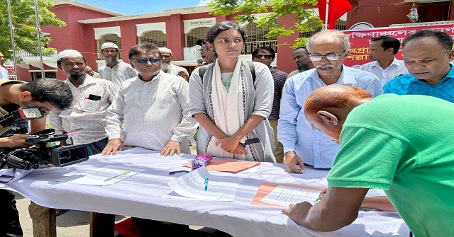 ভোলার গ্যাস ব্যবহারের দাবিতে মাসব্যাপী গণস্বাক্ষর সংগ্রহ শুরু