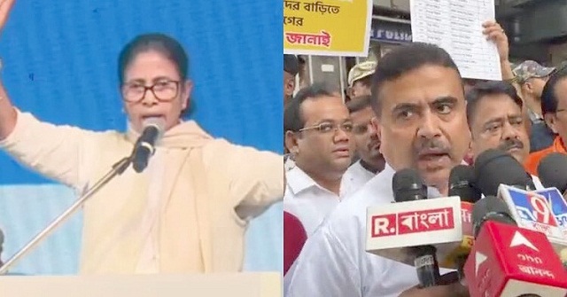 মমতার বিরুদ্ধে ১০০ কোটি রুপির মানহানি মামলা শুভেন্দুর