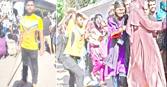 ঢাবিতে ছাত্রী পেটানো সেই যুবক কুয়াকাটা ছাত্রলীগের কর্মী রুবেল
