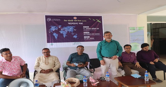 বিশ্ব পরিযায়ী পাখি দিবস উপলক্ষে ভোলায় আলোচনা সভা অনুষ্ঠিত
