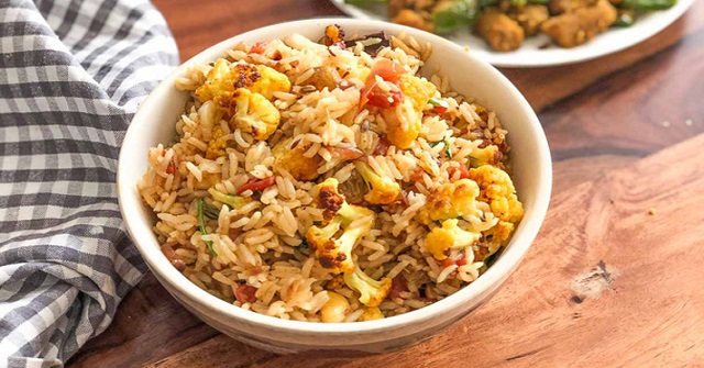 যেভাবে রান্না করবেন ফুলকপির বিরিয়ানির
