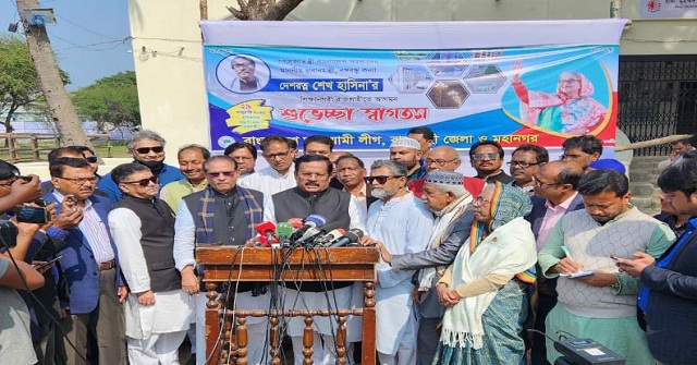 জনসভা সফল করার লক্ষে সমাবেশস্থল পরিদর্শনে নানক 