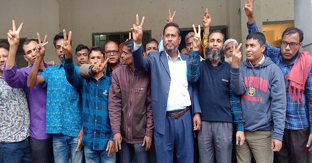 চাঁদপাশা মাঃ বিদ্যালয় ম্যানেজিং কমিটির নির্বাচনে জাকির মেম্বার প্যানেলের বিজয়