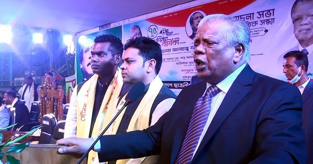 আন্দোলন সংগ্রামে ছাত্র লীগের ভূমিকা প্রশংসনিয়- আমু