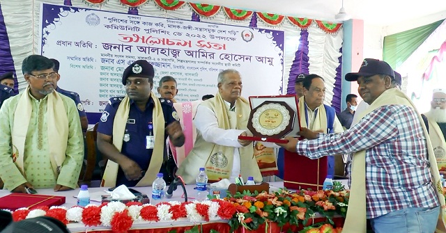 কমিউনিটি পুলিশিং পুরস্কার পেলেন সাংবাদিক খলিলুর রহমান