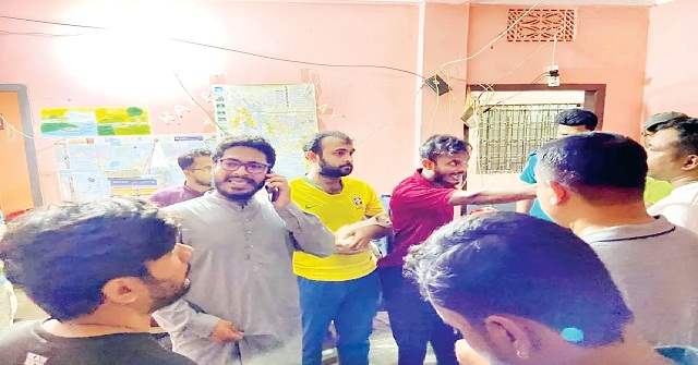 ‎বরিশালে ভাড়া মেসে বৈঠক চলাকালে অবরুদ্ধ নিষিদ্ধ ছাত্রলীগ, অতঃপর