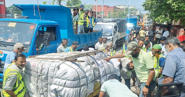 বরিশালে অবৈধ স্থাপনা উচ্ছেদ অভিযান শুরু