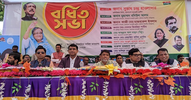 তালতলীতে যুবলীগের বর্ধিত সভা অনুষ্ঠিত