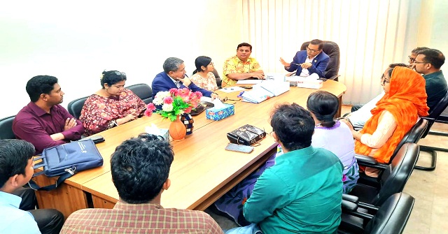 ববি উপাচার্যের সঙ্গে মার্কিন দূতাবাস কর্মকর্তাদের মতবিনিময় 