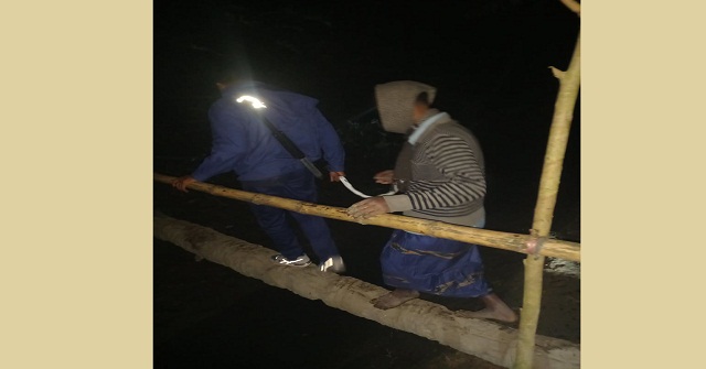 সুপারির চুরির অভিযোগে স্কুল কমিটির সভাপতিকে গণপিটুনি