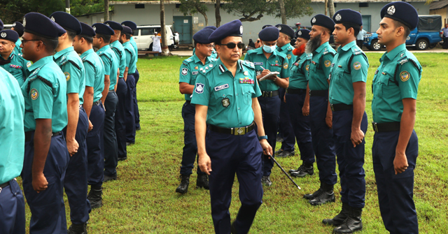 বিএমপি’র মাস্টার প্যারেড অনুষ্ঠিত