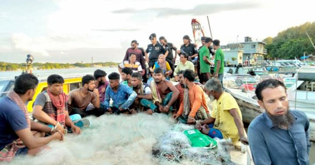 মা ইলিশ শিকার: বরিশালে ১২৮ জেলের কারাদণ্ড