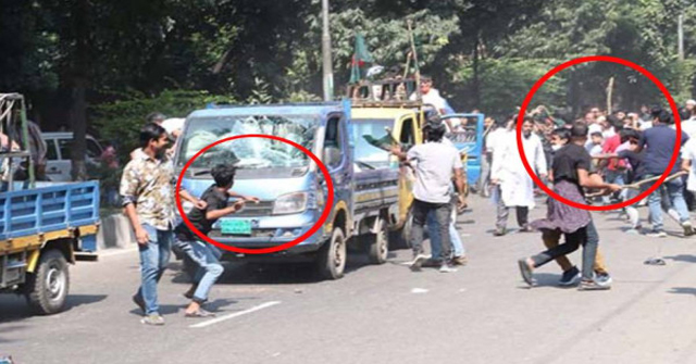 কাকরাইলে বিএনপি- আ.লীগের সমর্থকদের মধ্যে সংঘর্ষ