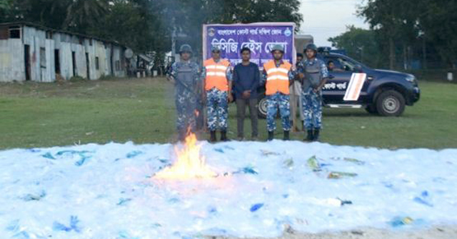 ভোলায় সাড়ে ৫ কোটি টাকার অবৈধ কারেন্ট জাল জব্দ