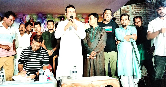 মুলাদীতে পূজামণ্ডপ পরিদর্শন করলেন মিজানুর রহমান