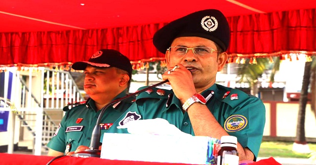 বিএমপি'র মাস্টার প্যারেড অনুষ্ঠিত