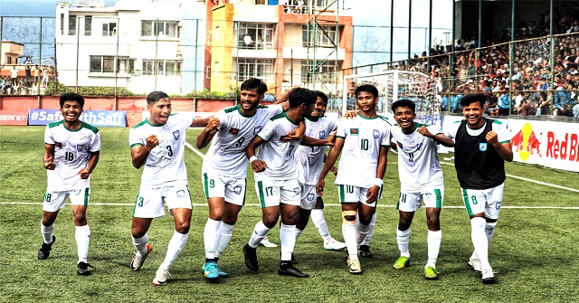 নেপালকে হারিয়ে চ্যাম্পিয়ন বাংলাদেশ