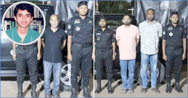 ১১ বছর পর গ্রেফতার তিন আসামি, ৬ দিনের রিমান্ড মঞ্জুর