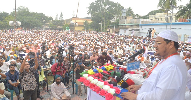 অর্থ চুরিতে ফার্স্ট শেখ হাসিনা সরকার : চরমোনাই পীর