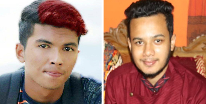 হিজলায় নয়াভাঙ্গনী নদীতে বেড়িবাঁধ ভাঙন রোধের দাবীতে মানববন্ধন