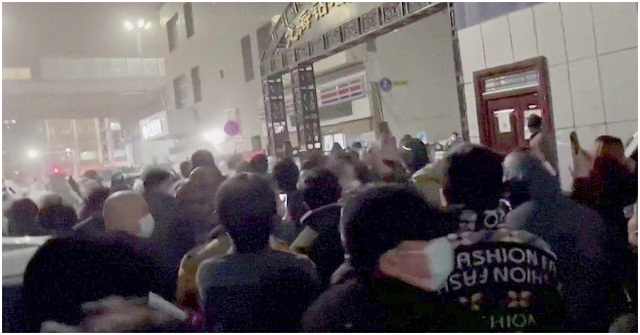 চীনে লকডাউনবিরোধী বিক্ষোভ