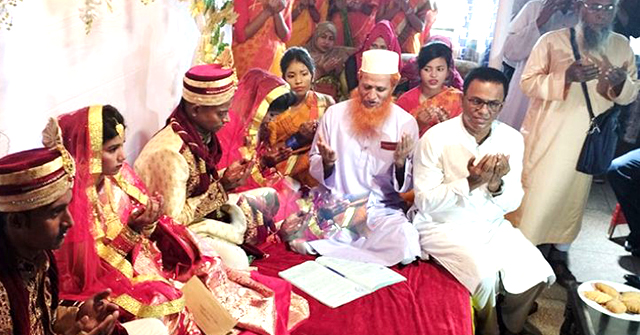 ধুমধামে সম্পন্ন হলো প্রতিবন্ধী সৃষ্টি-তানজিলার বিয়ে