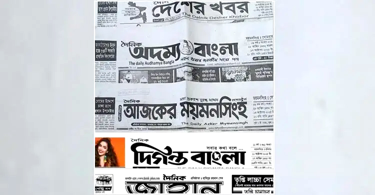 সব পত্রিকায় ‘হুবহু সংবাদ’, ১১ পত্রিকার ডিক্লারেশন বাতিল