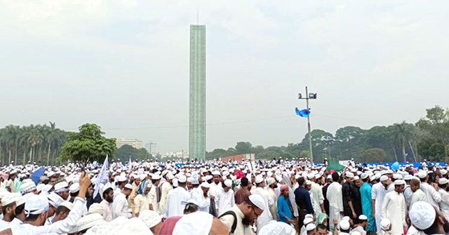 মাওলানা সাদকে আসার অনুমতি দিলে অন্তর্বর্তী সরকার পতনের হুঁশিয়ারি