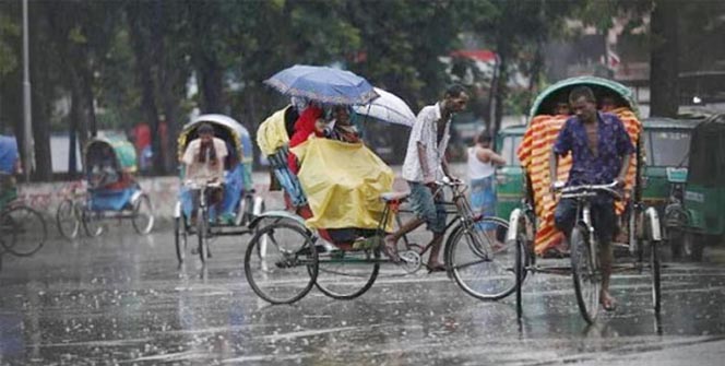বরিশালসহ তিন বিভাগে ভারী বৃষ্টি হতে পারে-আবহাওয়া অফিস