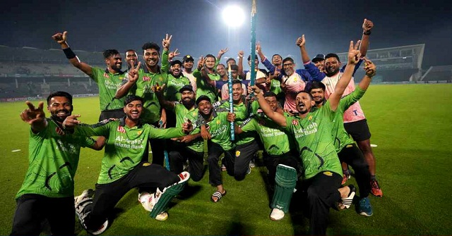 খুলনাকে কাঁদিয়ে এনসিএলে ব্যাক টু ব্যাক চ্যাম্পিয়ন রংপুর