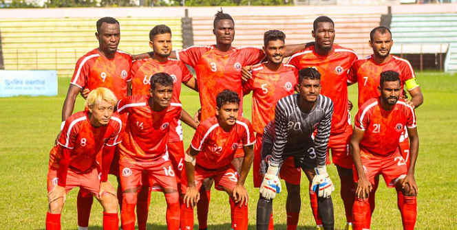 বাংলাদেশ প্রিমিয়ার লিগ দেশের শীর্ষস্থানীয় ফুটবল থেকে মুক্তিযোদ্ধার বিদায়