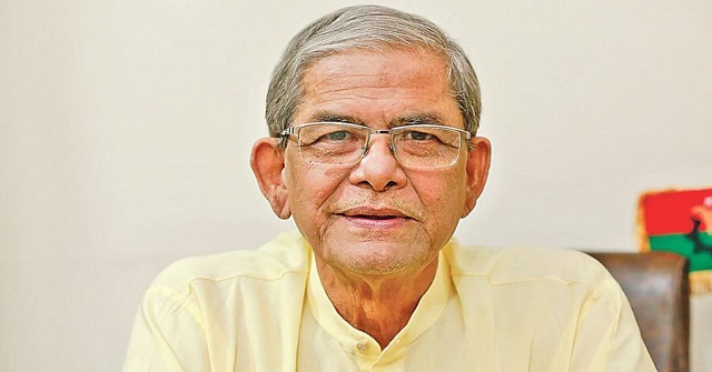 মির্জা ফখরুল অসুস্থ, হাসপাতালে ভর্তি