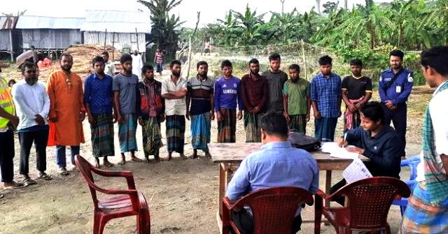 ভোলায় ১১ জেলেকে কারাদণ্ড