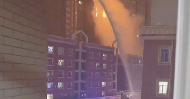 চীনে বহুতল ভবনে অগ্নিকাণ্ড, ১০ জনের মৃত্যু